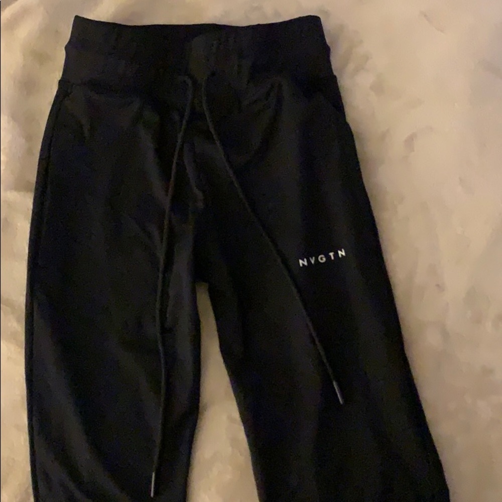 NVGTN Black Joggers